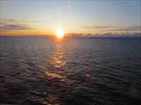 バルト海の日の出
